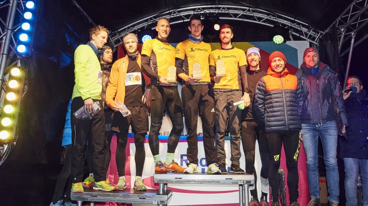 The winner of the 1 Mile Uphill Challenge was Team FitterTec with Lang, Kurzdörfer and team boss Zacharias Wedel.