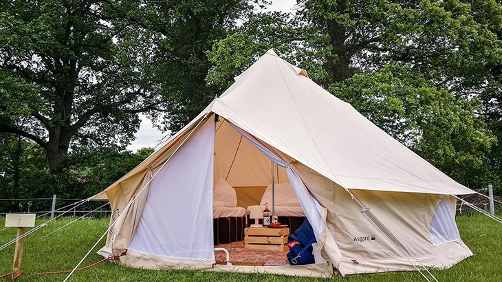 Glamping Zelt Domo Camp, Außenansicht Glamping Zelt Domo Camp, Außenansicht