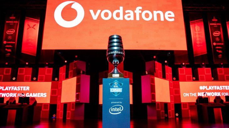 Vodafone is a sponsor of the major ESL tournaments around the world.