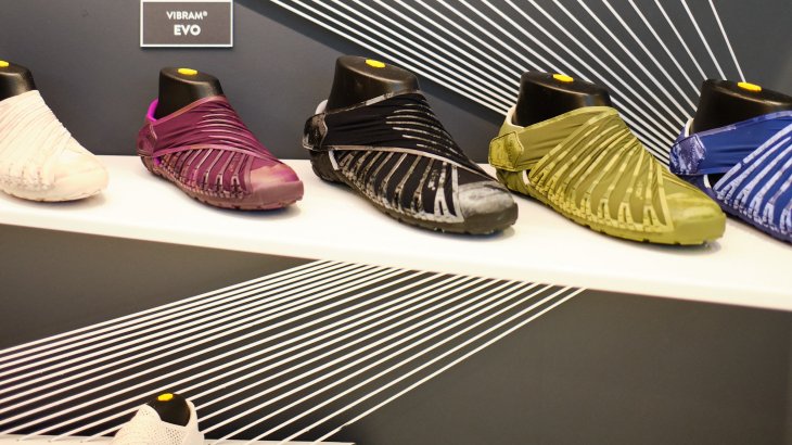 OutDoor by ISPO Shoe and Trailrunning Village - Vibram Der Sohlenhersteller Vibram ist auch mit einem Stand vertreten.