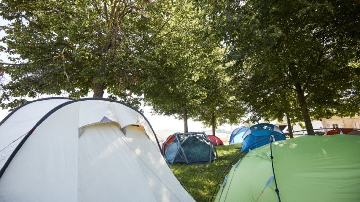 Tent pitch at Camping Area Tent pitch at Camping Area