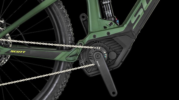 Der neue kraftvolle Bosch CX 250 Motor am SCOTT Strike eRIDE 910 Der neue kraftvolle Bosch CX 250 Motor am SCOTT Strike eRIDE 910