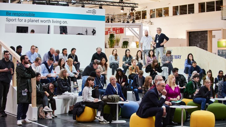 Sustainability Hub auf der ISPO Munich 2020 Sustainability Hub auf der ISPO Munich 2020