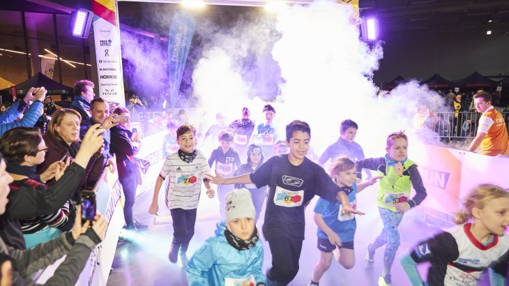 Schon zuvor konnten sich auch die Kleinen beim Kids Run ordentlich austoben. Schon zuvor konnten sich auch die Kleinen beim Kids Run ordentlich austoben.