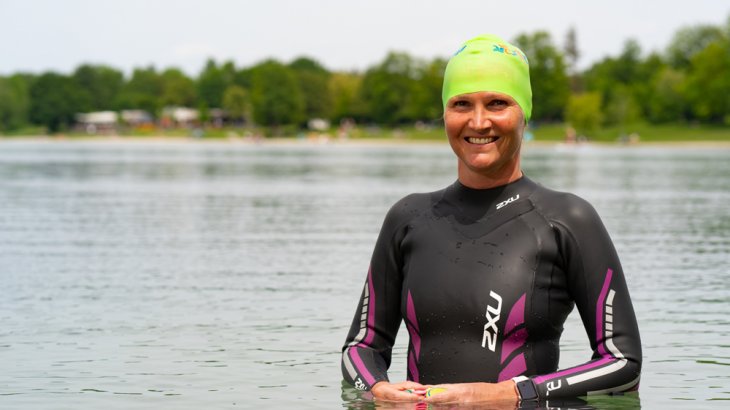 Heidi Grasbon, 47 Schwimmtrainerin, Triathlon Heidi Grasbon, 47 Schwimmtrainerin, Triathlon
