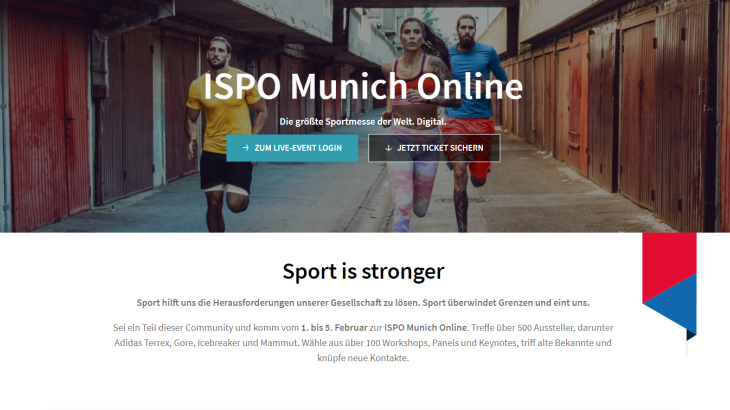 Ispo Munich Login Screenshots In Pictures