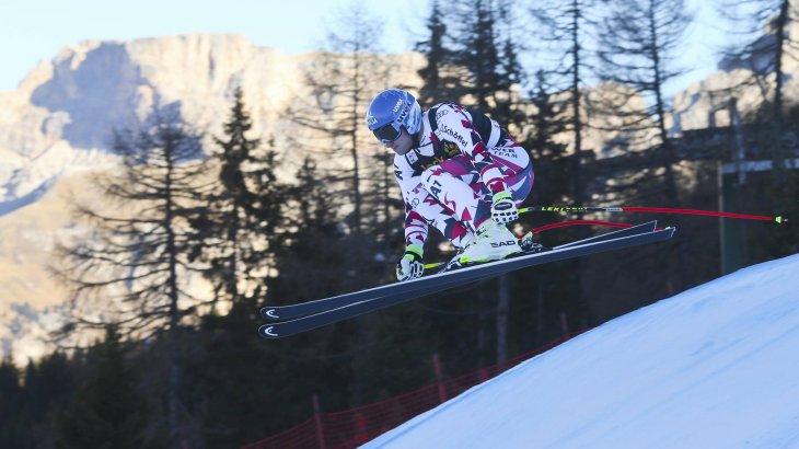 mb-Dainese_Mayer6 Matthias Mayer bei der Weltcup-Abfahrt in Gröden