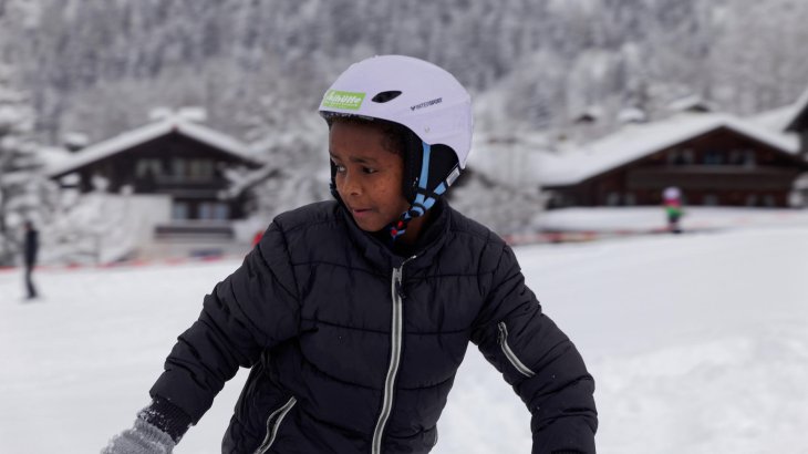 mb-schneesporttag_fluechtlinge3 Flüchtlinge beim Wintersport