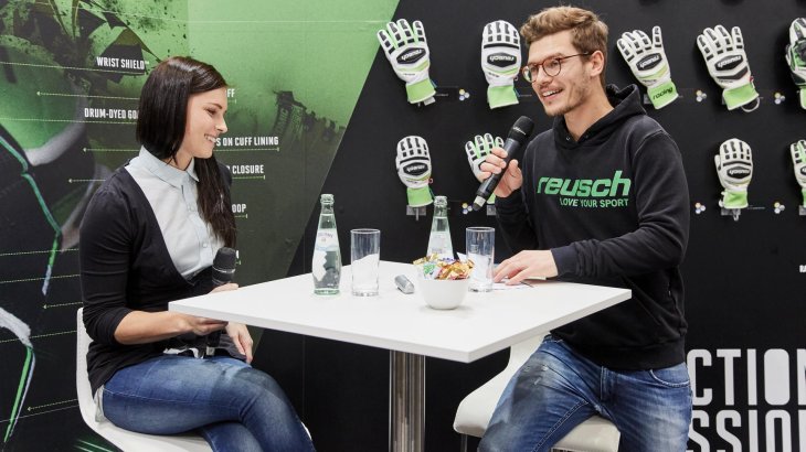 mb-Anna-Fenninger-1 Anna Fenninger besuchte den Reusch-Stand auf der ISPO MUNICH 2016