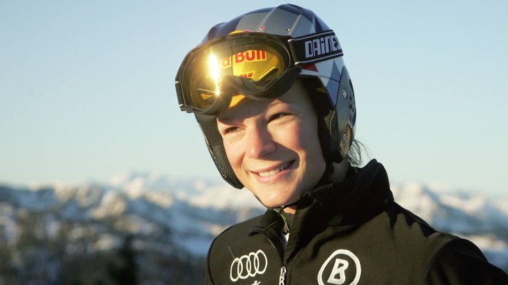 mb-Riesch-4 Wieder mehr Grund zum Strahlen: Nach dem unglaublichen Verletzungspech, kämpfte sich Höfl-Riesch 2006/07 wieder an die Weltspitze heran.