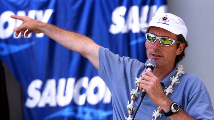 mb-ironman-3 Der US-Amerikaner Mark Allen ist eine Ironman-Legende. Er überquerte die Ziellinie auf Hawaii sechs Mal als Sieger.