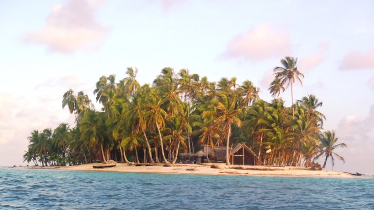 Eine einsame Insel wie bei Robinson Crusoe: Hier nicht zu verweilen, fiel sicher schwer.