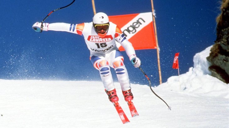 mb-giradelli-4 Das Hahnenkamm-Rennen in Kitzbühel, das als das gefährlichste und anspruchsvollste Abfahrtsrennen der Welt gilt, meistert er 1989 als bester Läufer. Im selben Jahr kann er ebenfalls den Abfahrtslauf in Wengen für sich entscheiden.