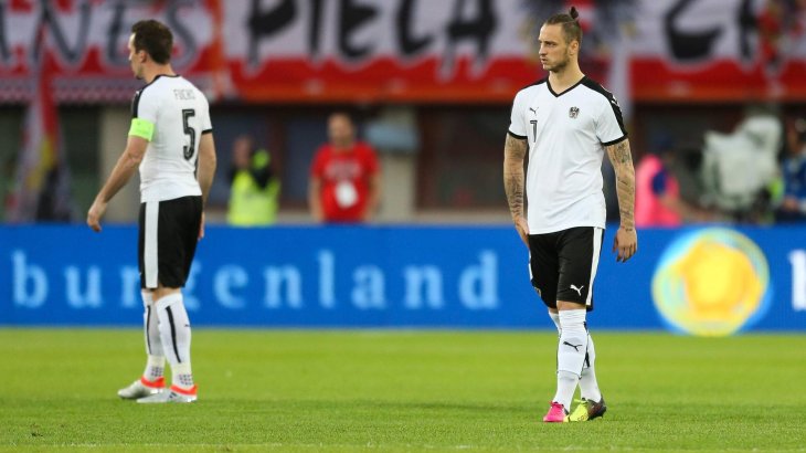 mb-EM-Trikot-28 Die Auswärtstrikots der Österreicher erinnern ans deutsche Home Kit.