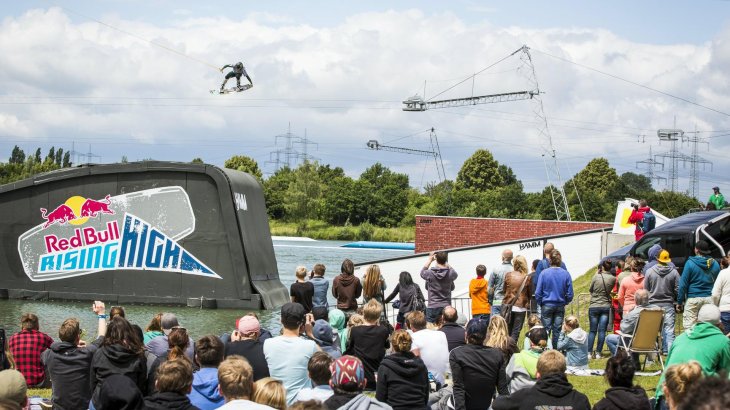 mb-en-wakeboard-munich-mash-1 These cool guys fly with their boards over giant ramps at the Munich Mash in Munich’s Olympic Park.
