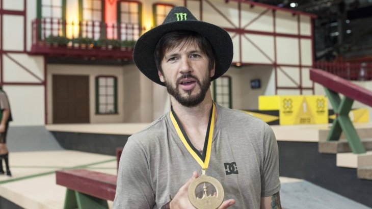mb-en-chris-cole-skateboard Laid-back guy with good memories of Munich: Chris Cole, who’s already one of the oldies at age 34, won the 2013 X-Games in Olympic Park.