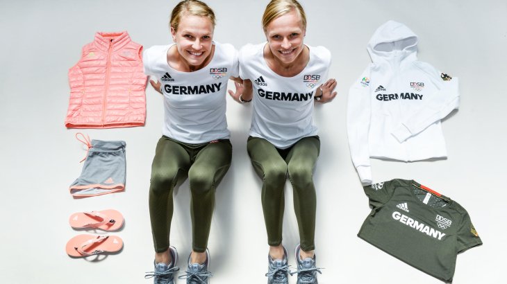 Deutschlands Marathon-Zwillinge Anna und Lisa Hahner präsentieren ihre Lieblingsstücke aus der Adidas-Kollektion.