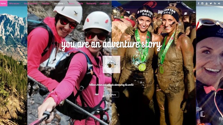 mb-170203-You are and Adventure story You are an Adventure Story ist der Blog von Anja Kaiser und Magdalena Kalus. Sie schreiben dort über sportliche und andere Abenteuer.