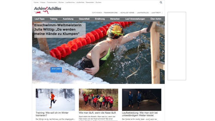 mb-170203-Achim Achilles Auf Achim Achilles findet man Blog-Posts zum Thema Running und Fitness.