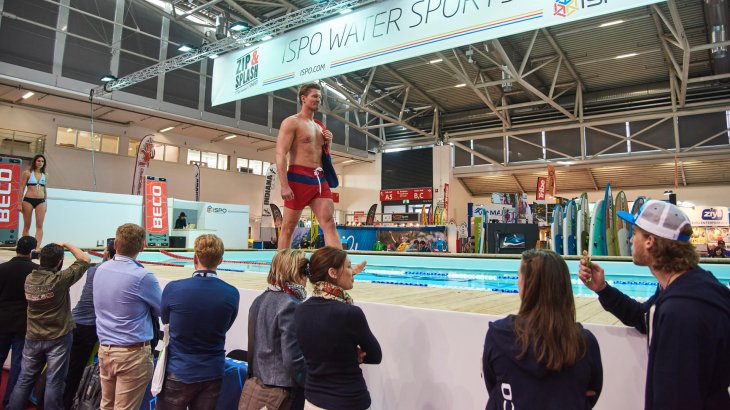 mb-170205-ISPO_Munich_2017_jf_0102 BECO-Bademodenschau im Watersports Village