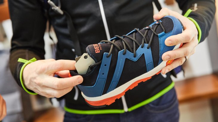 mb-170205-ISPO_Munich_2017_jf_0055 Der Schuh BILBY von BERG OUTDOOR