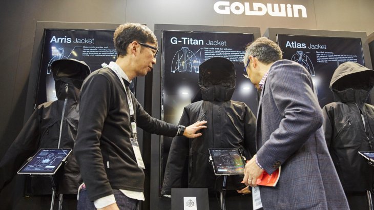 mb-170205-ISPO_Munich_2017_jf_0342 Der Stand von ISPO AWARD Preisträger Goldwin