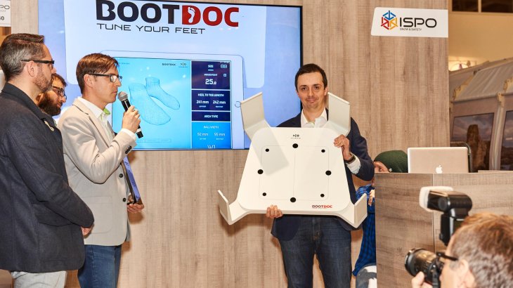 mb-170205-ispo-munich-2017-jf-0529 Bootdoc cleans up in the Ski segment with its 3D foot scanner Vandra.