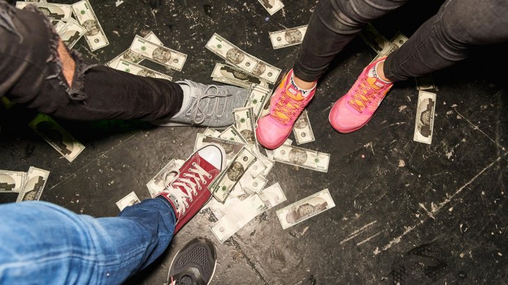 mb-170206-ISPO_Munich_2017_jf_0805 Nein, das ist kein echtes Geld. Auch wenn sich der ein oder andere Besucher das vielleicht gewünscht hätte.