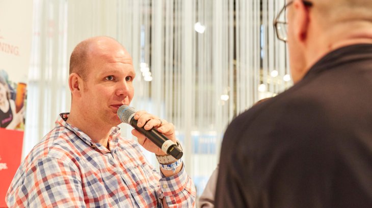 mb-170206-ISPO_Munich_2017_jf_0859 Micha Klotzbier im Interview auf der ISPO MUNICH
