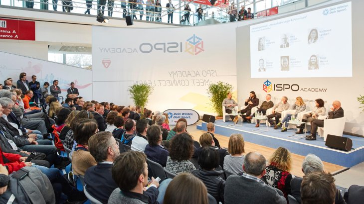 mb-170206-ISPO_Munich_2017_jf_0969 Podiumsdiskussion zum Thema Wintersportmarkt, moderiert von Guido Heuber