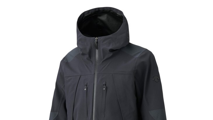 mb-170202-IA17_238-Descente Die SCHEMATECH BOA SHELL JACKET von DESCENTE ALLTERRAIN ist eine vielseitige Woven-Stretch Nylonshell-Jacke mit nicht haftender bedruckter PU-Membran.