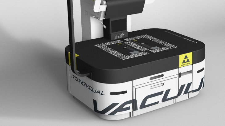 mb-170202-IA17_762-Fischer Der Vacuum von Fischer Sports ist GOLD WINNER. Der Vacuum 3D-Fußscanner erstellt eine digitale Kopie der Füße und visualisiert alle relevanten Messungen.