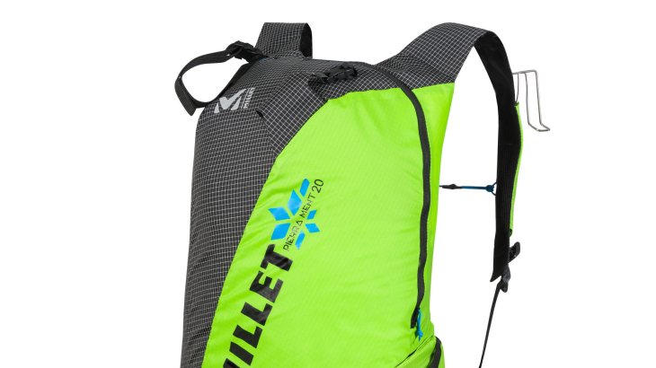 mb-170202-IA17_257-Millet Der PIERRA MENT 20 von MILLET ist GOLD WINNER beim ISPO AWARD 2017. Es ist ein 250 Gramm leichter, von der ISMF anerkannter und komplett auf Leistung und Schnelligkeit ausgelegter Skitouren-Rucksack.