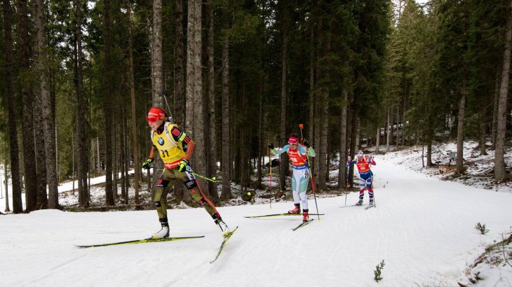 mb-161223-imago26498749h On the path to victory: Laura Dahlmeier is extremely hard-running, and dominates several races.