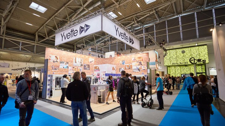 mb-170308-YvetteIspo2017_0001 The Chinese Women's Fitness Brand Yvette at the ISPO MUNICH 2017.