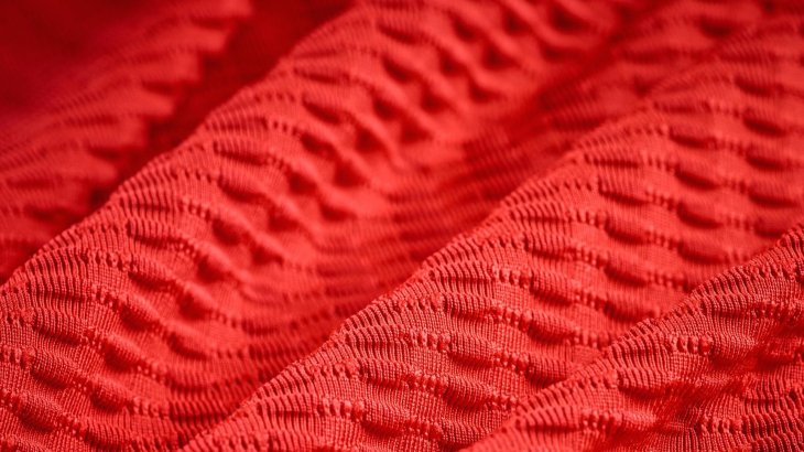 mb-170628-2 Seersucker textured knit with chemical-free cooling, wicking, thermal regulation and quick drying from Coolcore.