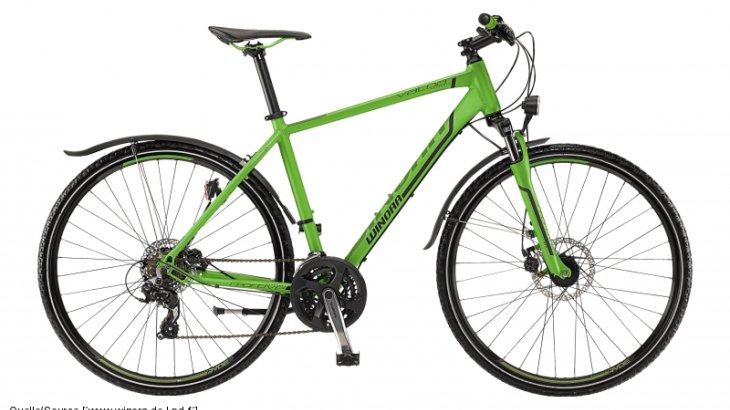 mb-170802-15-1344-2015-w-vatoa-he_web Ebenso sportlich wie alltagstauglich: Das gefederte Crossbike ist ein flotter Begleiter durch leichtes Gelände, mit Steckschutzblechen und Lichtanlage aber auch im Alltag jederzeit einsatzbereit.
