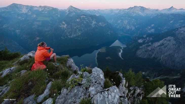 mb-170927-ItsGreatOutThere-Marmot_06 #itsgreatoutthere soll Inspiration sein und beim Planen von Outdoor-Aktivitäten helfen. Auf der Internetseite gibt es Verlosungen und einen Activity Planner mit Landkarte für Sportarten in ganz Europa.