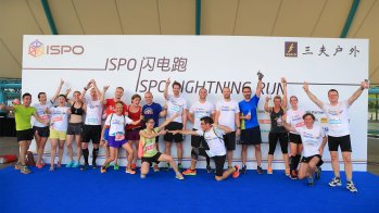 ISPO Shanghai Morning Run participants