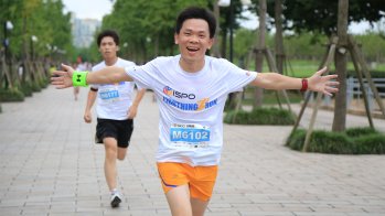 Participants of the ISPO Shanghai Morning Run