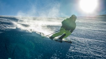 Zerfahrene Piste