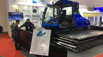 And to make sure that the conditions of the slopes are perfect, one could marvel at the latest and most advanced grooming machines at the ALPITECH CHINA.