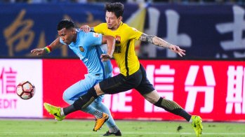 Fußball-Star in China: der Kolumbianer Jackson Martinez.