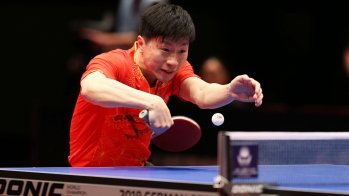 Weltmeister im Tischtennis: Ma Long aus China.