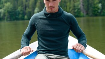 Der Baselayer von Patagonia ist der perfekte Begleiter für kleine Microadventures in freier Natur. 
