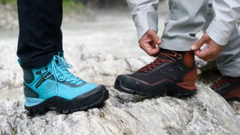 The extremely robust Forge S mountain boot from Tecnica gets alpine climbers to their destination safely, and without troublesome pressure points thanks to an anatomically pre-formed fit. 