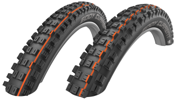 The Eddy Current ("eddy current") from Schwalbe does not need a tube at all. Schwalbe's goal: maximum performance under the most difficult conditions. "Such a bike weighs 22 to 25 kilograms, with up to 75 Newton metres of torque almost as high as on a motocross bike. Due to the stronger forces, we have borrowed from trial and motocross tyres, such as the stable studs, more rubber and larger widths," says Carl Kämper, Product Manager MTB tyres.