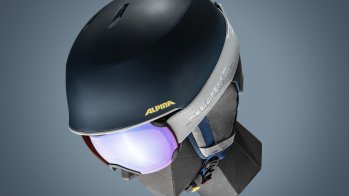 Der Alpina Maroi Junior glänzt wie die Helme für Erwachsene mit cleanem Shape und hervorragendem Klimamanagement.