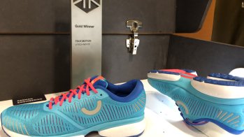 First shoe, first prize: With the U-Tech Nevos, True Motion immediately won the ISPO Award in gold.