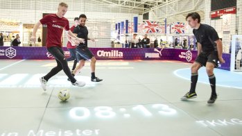 Streetsoccer auf dem ASB Glassfloor